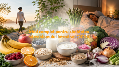 Probiotice, prebiotice și postbiotice – care este diferența? Ghid complet pentru sănătatea microbiomului intestinal (2026)
