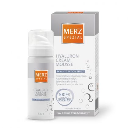 Crema Mousse Hyaluron - crema de fata cu acid hialuronic pentru o piele frumoasa si hidratata