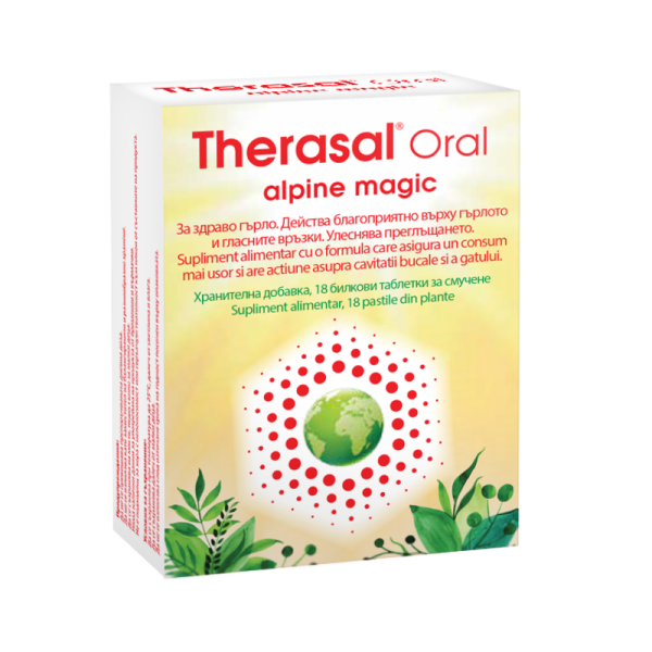 Therasal Oral ALPINE MAGIC x 18 pastile de supt