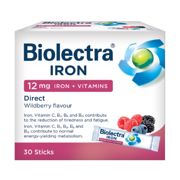 Biolectra magneziu, fier, vitamina c si b