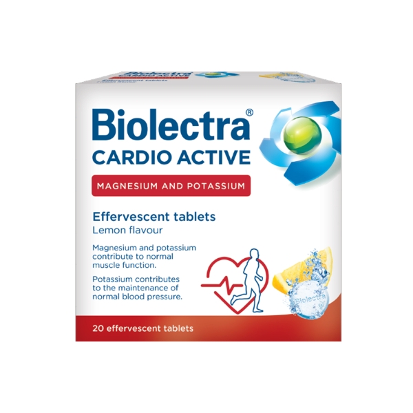 Biolectra Cardio Active, 20 tablete efervescente