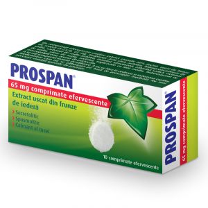 Prospan 10 comprimate efervescente pentru tuse