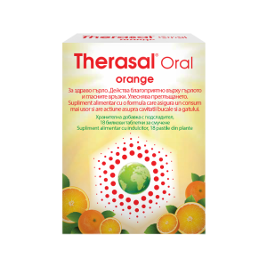 TherasaI Oral ORANGE x 18 pastile de supt