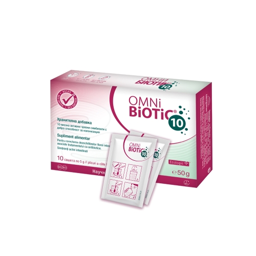 OMNI BIOTIC 10, 10 plicuri, Institut Allergosan