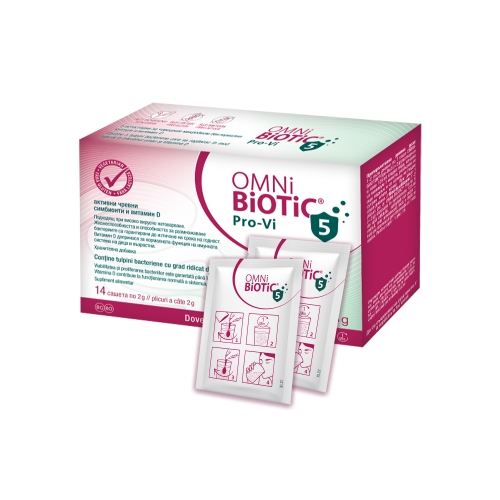 OMNI-BIOTIC PRO-Vi 5, 14 plicuri, Institut Allergosan